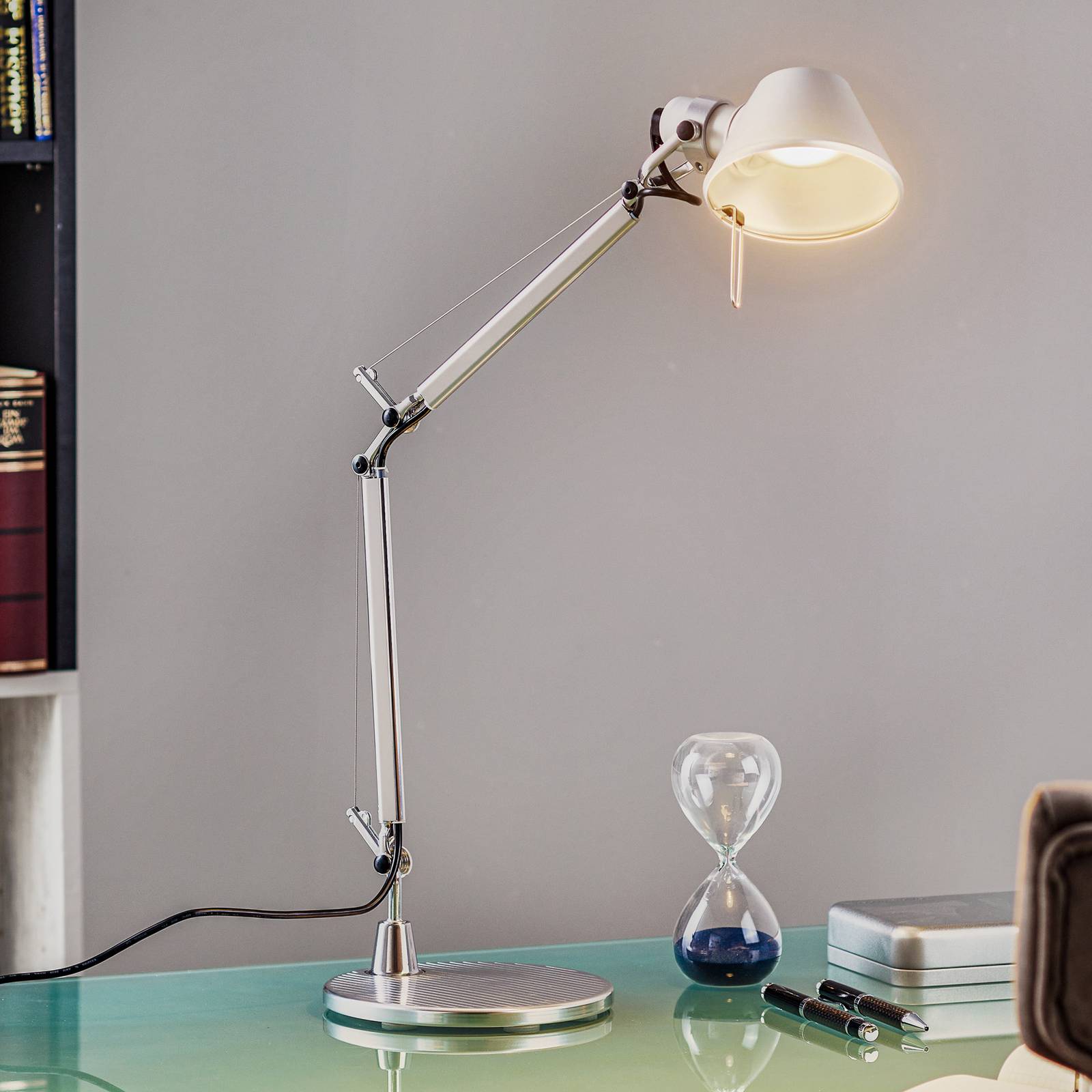 Artemide Lampe de bureau LED classique Tolomeo Micro Artemide