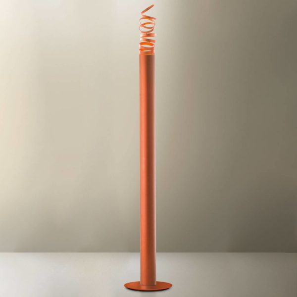Artemide Décomposé lampadaire LED orange Artemide