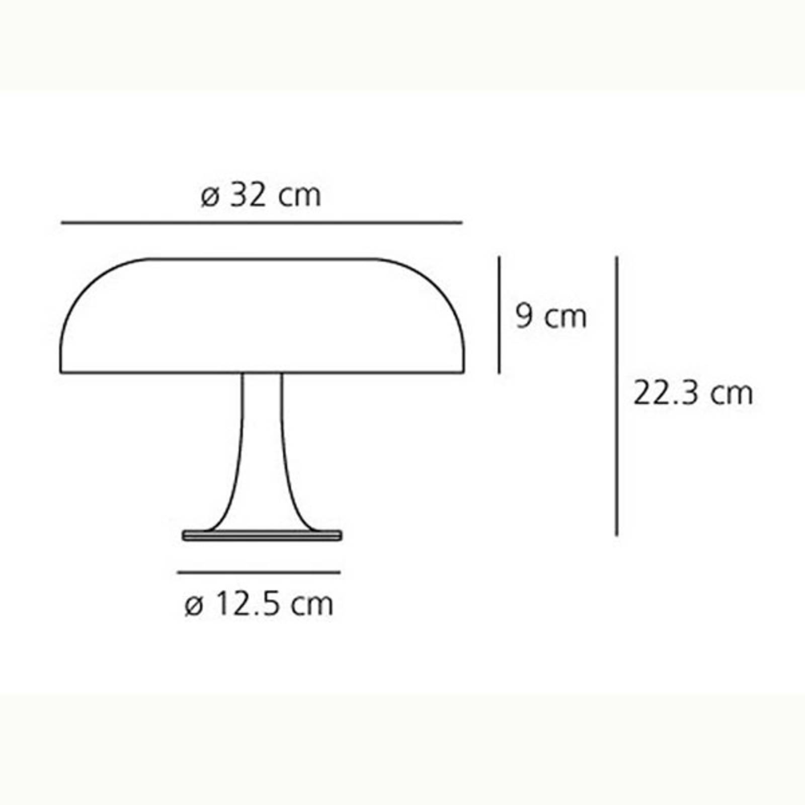 Artemide Nessino - lampe à poser design