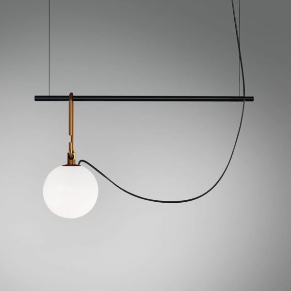 Artemide nh S1 14 suspension 55 cm sphère Ø 14 cm Artemide