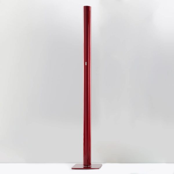 Artemide Ilio – lampadaire LED, rouge, 2 700 K Artemide