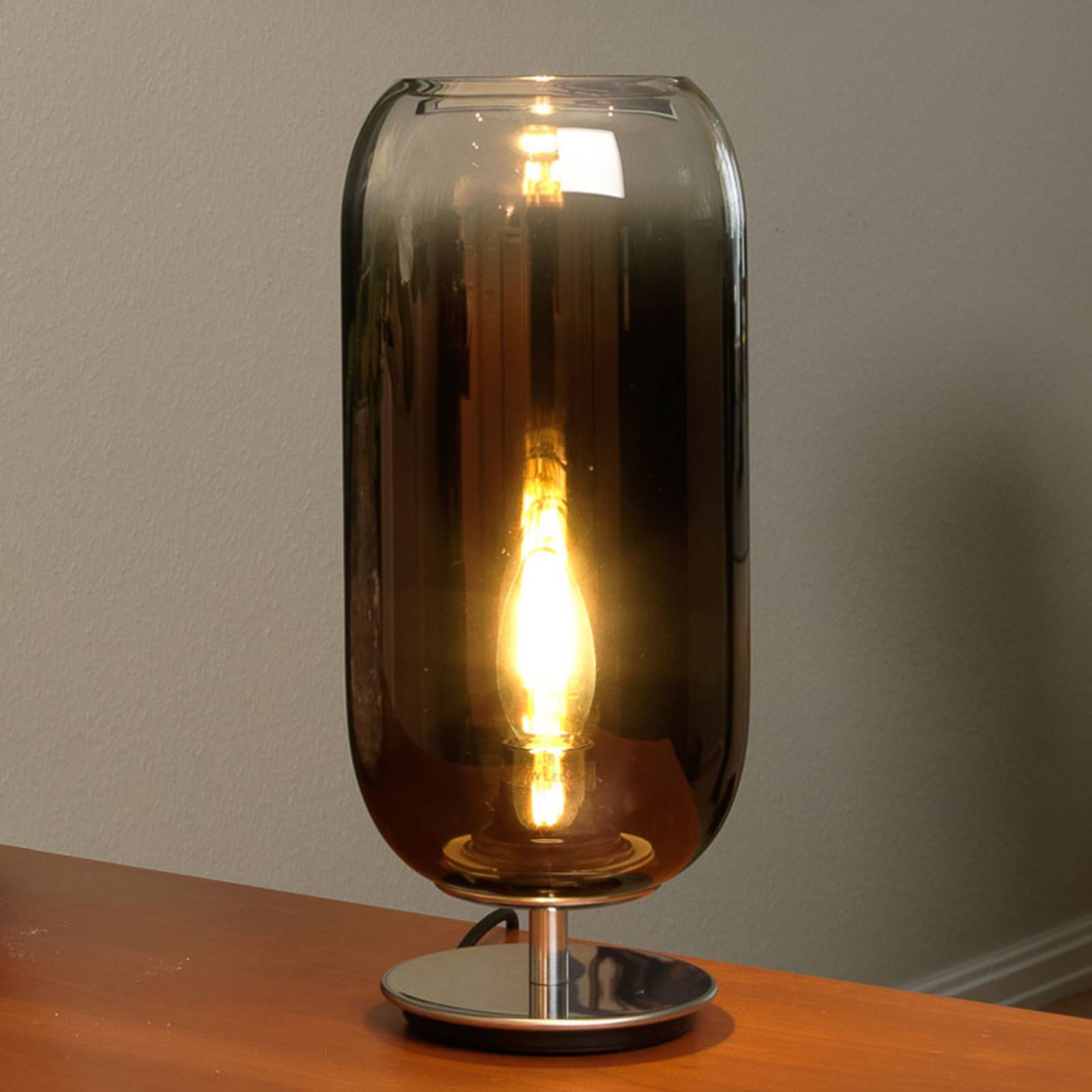 Artemide Gople Mini lampe à poser bronze/argentée Artemide