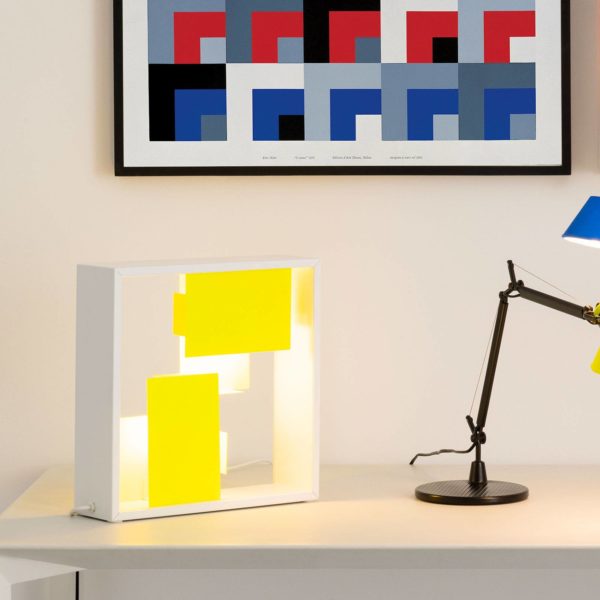 Artemide Fato Bicolor applique white/jaune Artemide