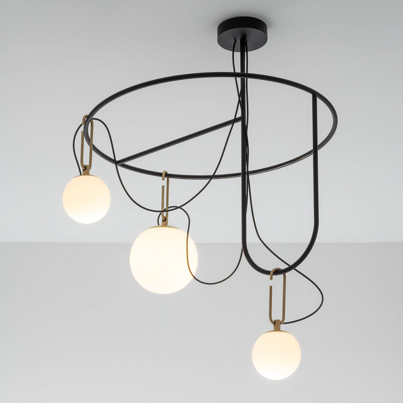 Artemide nh S4 suspension en verre