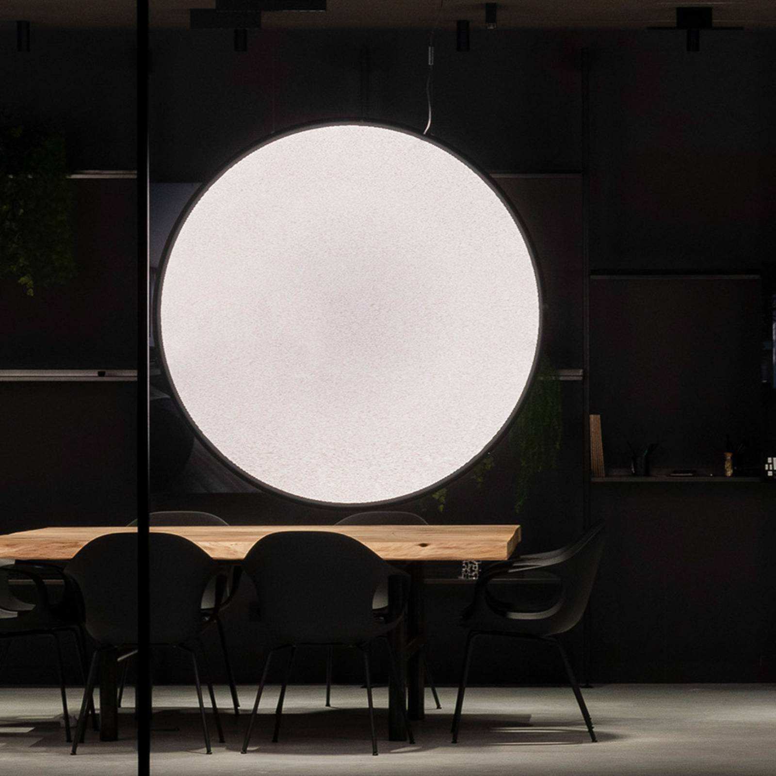 Artemide Discovery verticale noir Ø 140 cm