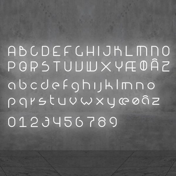 Artemide Alphabet of Light applique minuscule s Artemide