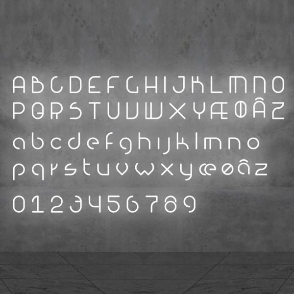 Artemide Alphabet of Light applique minuscule ã Artemide