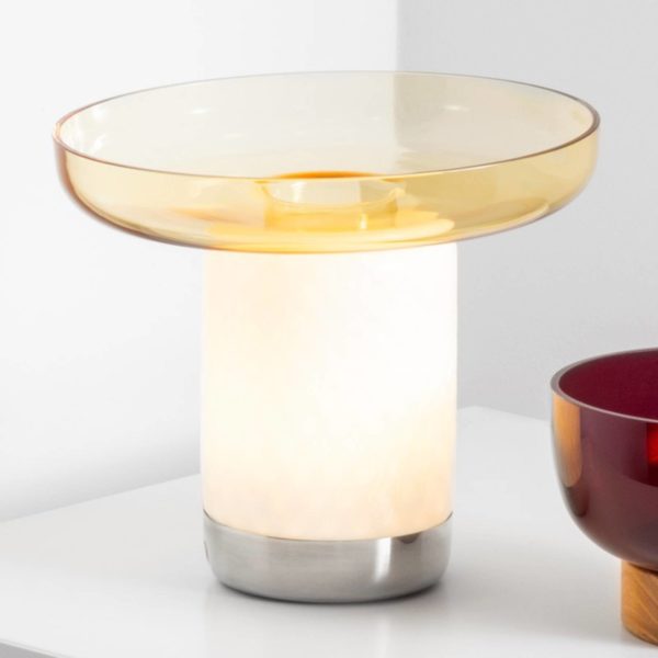Artemide Bontà lampe à poser LED, coupe jaune Artemide