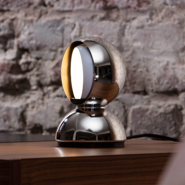 Artemide Eclisse lampe à poser, chromée Artemide