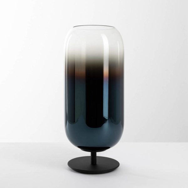 Artemide Gople Mini lampe à poser bleue/noire Artemide