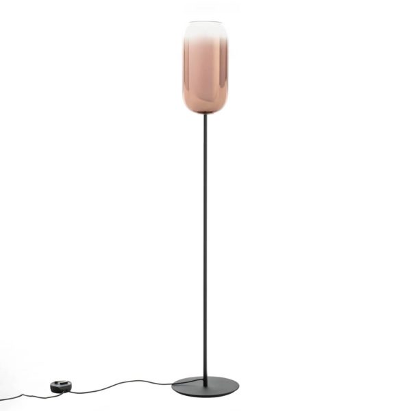 Artemide Gople lampadaire, cuivre/noir Artemide