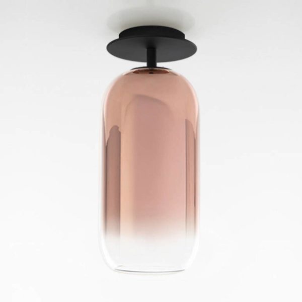 Artemide Gople Mini plafonnier, cuivre/noir Artemide