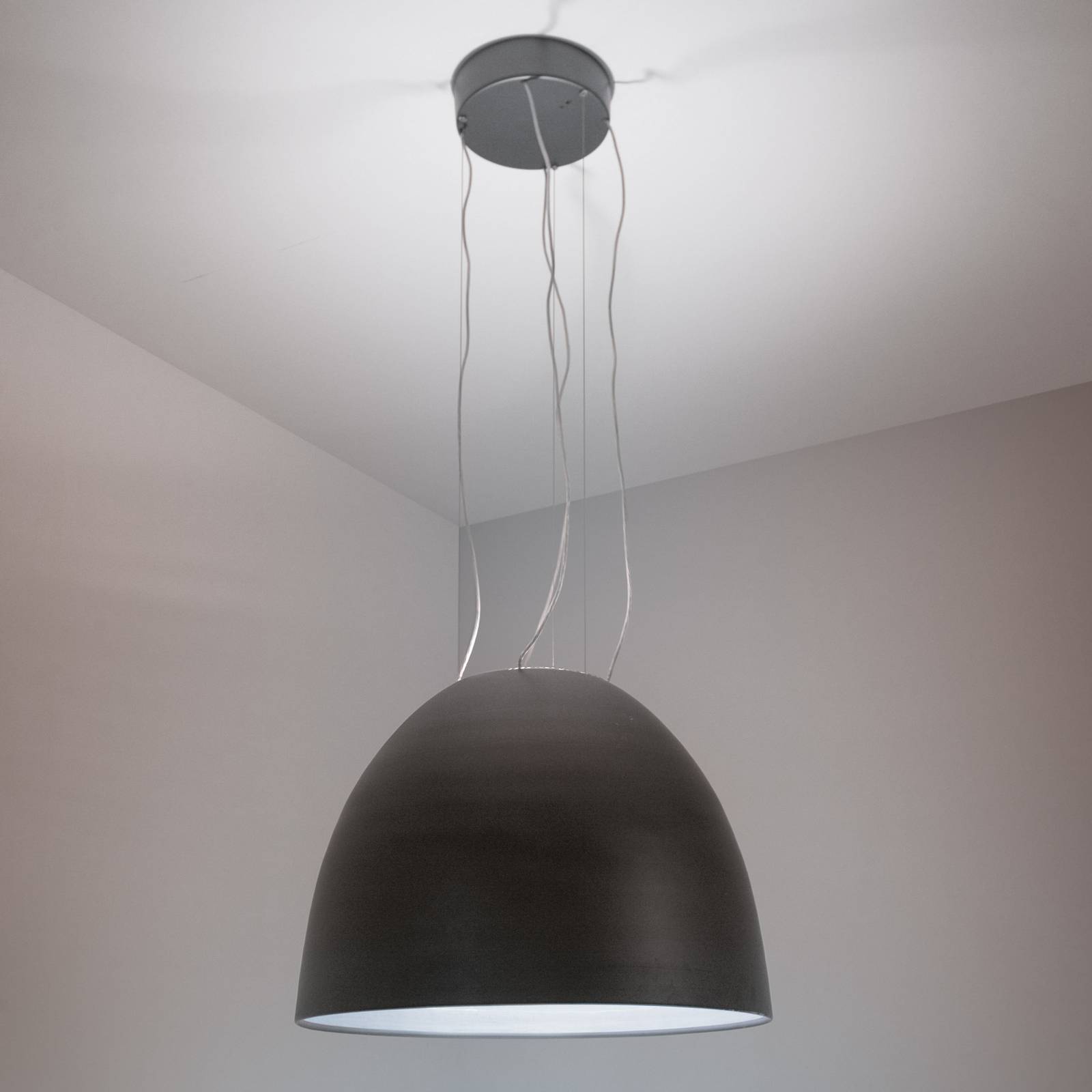 Artemide Nur 1618 Integralis suspension anthracite Artemide