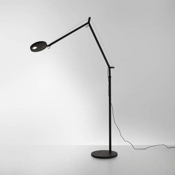Artemide Demetra Reading lampadaire LED 927 noir Artemide