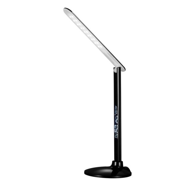 Aluminor Lampe de bureau LED Success avec horloge
