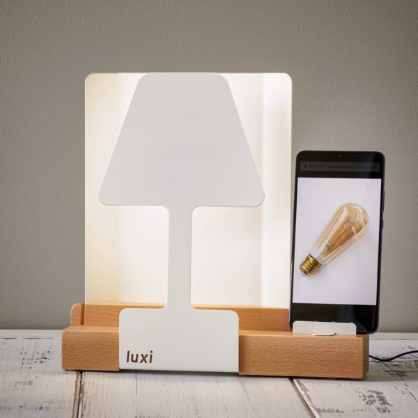 Aluminor Lampe à poser LED Luxi avec chargeur intégré Aluminor
