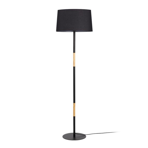 Aluminor Lampadaire Mikados LS, acier et éléments en bois Aluminor