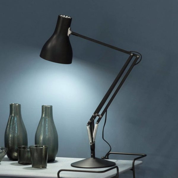 Anglepoise Type 75 lampe à poser, noir velours Anglepoise