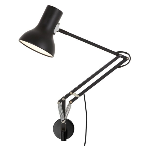 Anglepoise Type 75 Mini applique bras noir velours Anglepoise