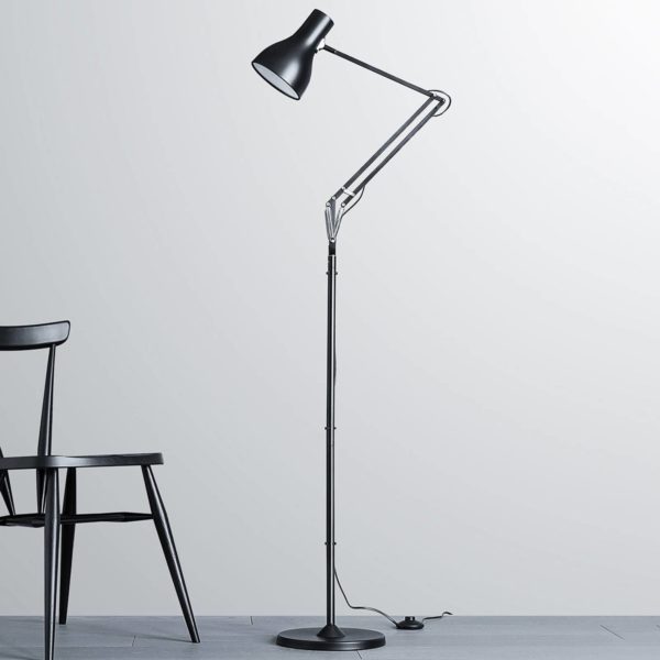 Anglepoise Type 75 lampadaire noir velours Anglepoise