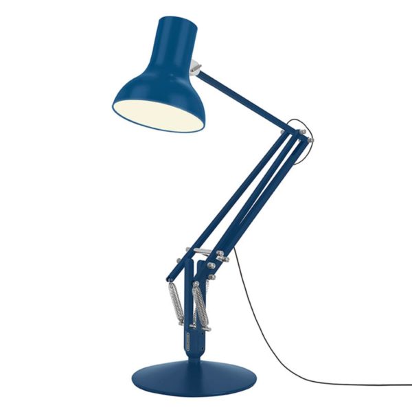 Anglepoise Type 75 Giant lampadaire bleu Anglepoise