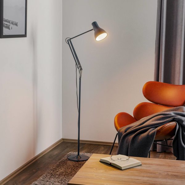 Anglepoise Type 75 lampadaire gris ardoise Anglepoise