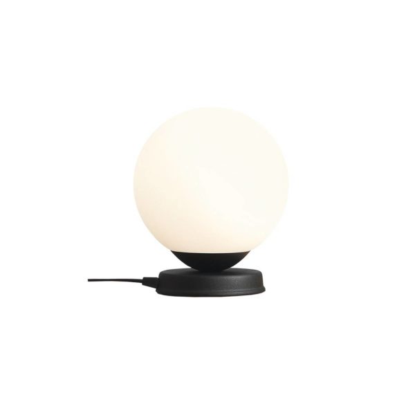 Euluna Lampe de table Ball, support noir Euluna