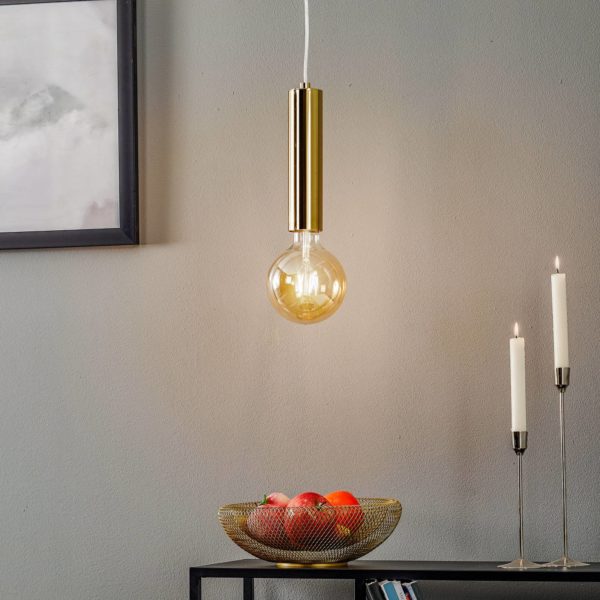Alfa Suspension Jazz à une lampe, laiton Alfa