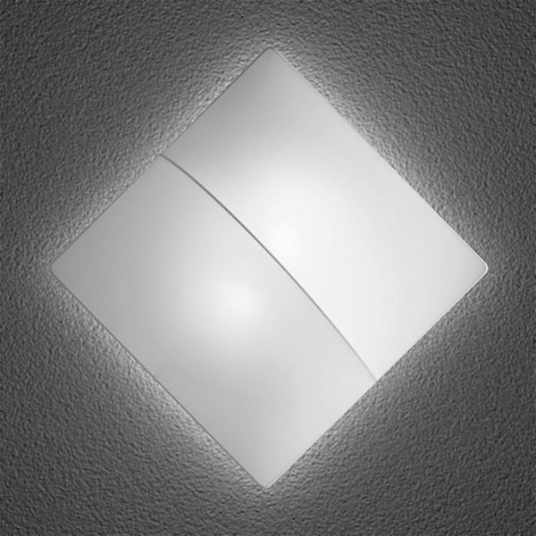 Axo Light Applique Nelly S carrée avec tissu 60cm Axo Light