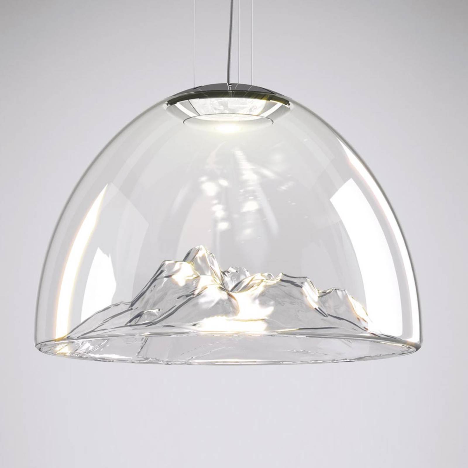 Axo Light Axolight Mountain View lampe transparent-chromé Axo Light