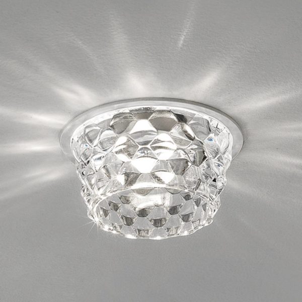 Axo Light Lampe encastrable LED en verre Fedora transparente Axo Light