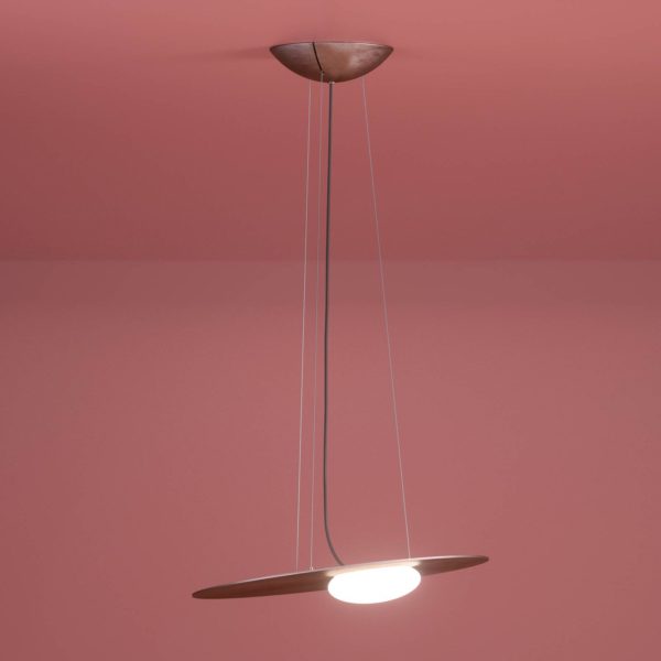 Axo Light Suspension LED Axolight Kwic, bronze 48cm Axo Light