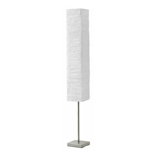 Brilliant Lampadaire pratique Nerva blanc Brilliant