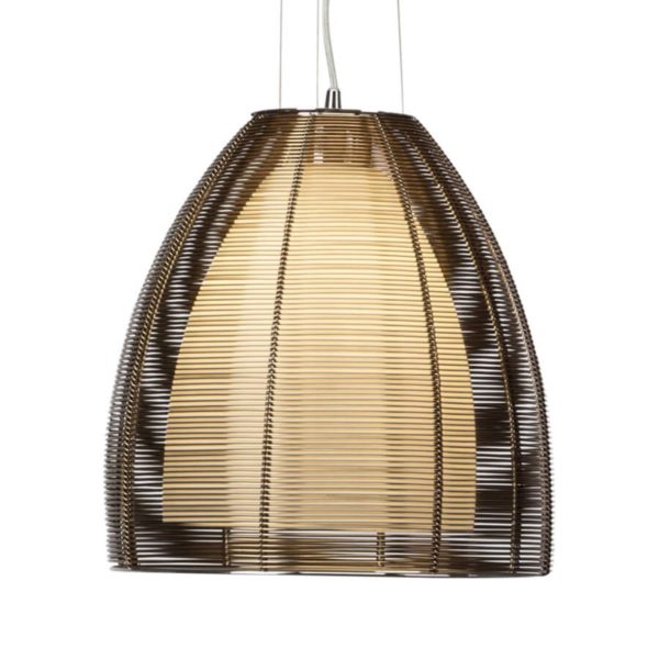 Brilliant Suspension stylée Relax, bronze Brilliant