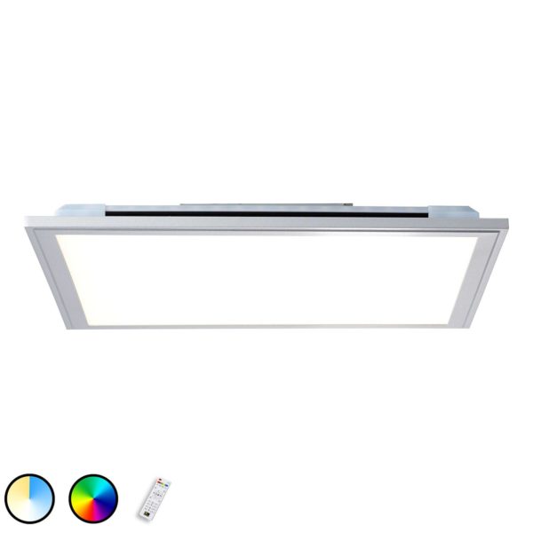 Brilliant Plafonnier LED Alissa, 59,5×59,5 cm Brilliant