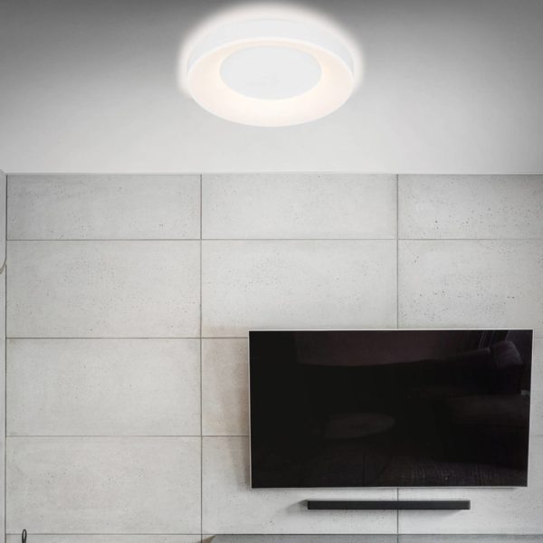 Briloner Plafonnier LED Rondo CCT télécommande