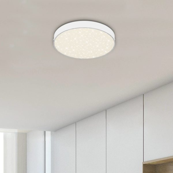Briloner Plafonnier LED Flame Star