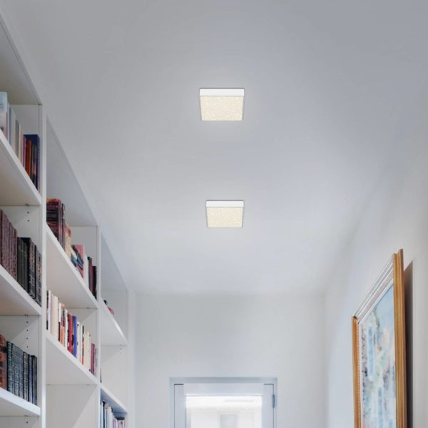 Briloner Plafonnier LED Flame Star