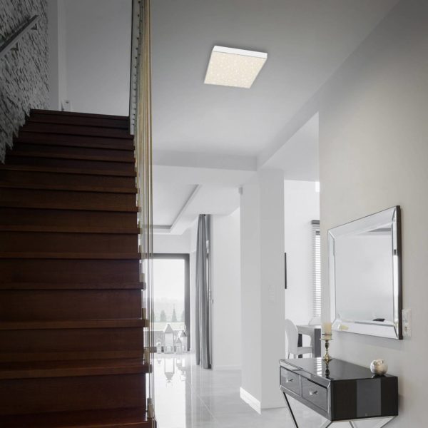Briloner Plafonnier LED Flame Star