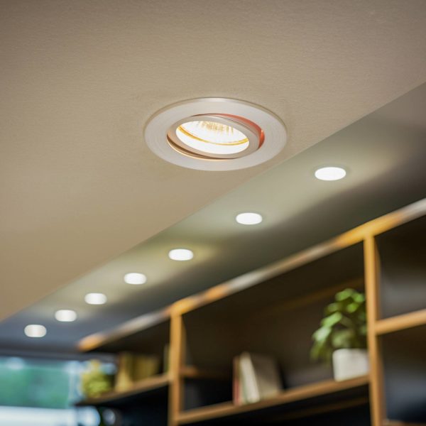 BRUMBERG 0063 downlight, rond, aluminium BRUMBERG