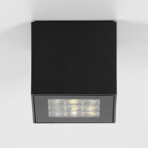 BRUMBERG Blokk plafonnier LED, 11 x 11 cm BRUMBERG
