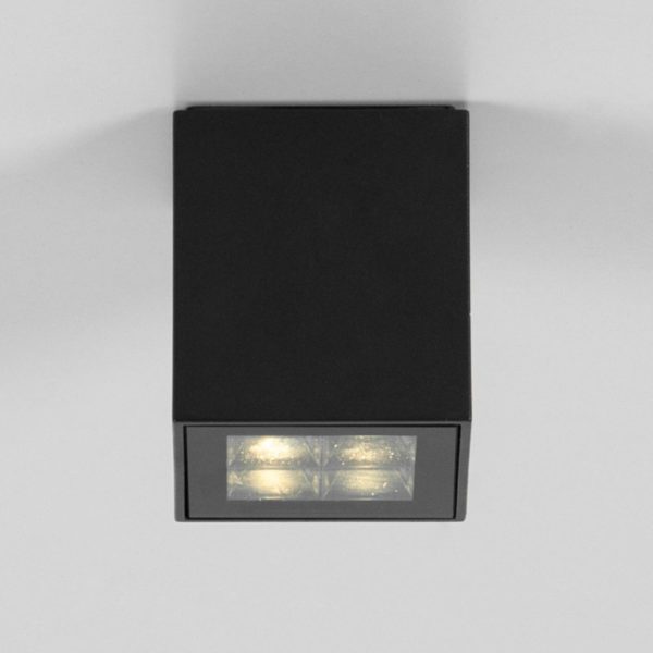 BRUMBERG Blokk plafonnier LED, 7 x 7 cm BRUMBERG