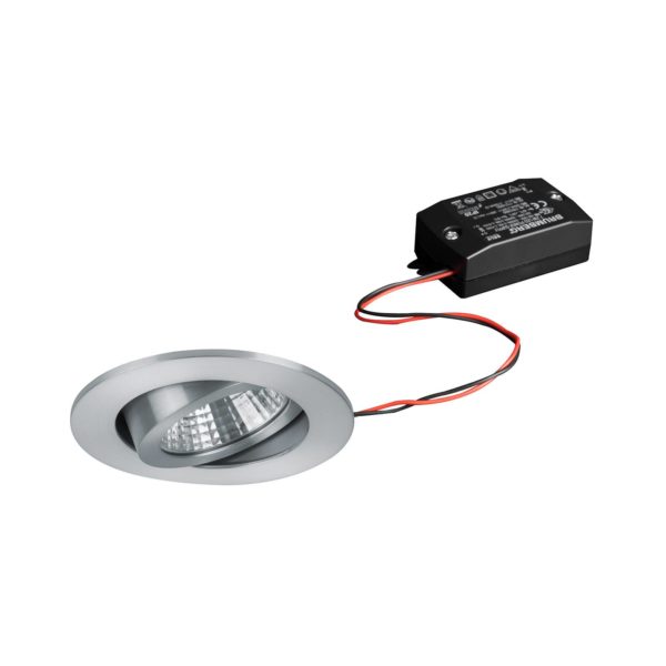 BRUMBERG spot encastré LED 38° rond alu 3 000K BRUMBERG