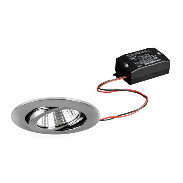 BRUMBERG BB03 spot encastré non dimmable, chromé BRUMBERG