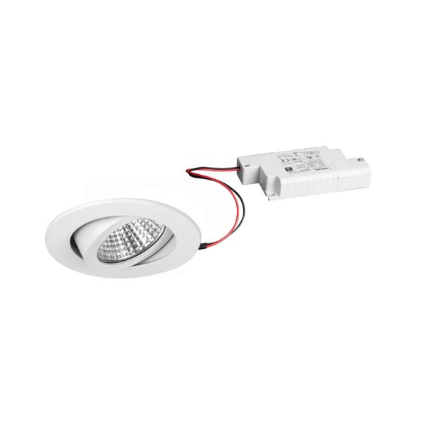 BRUMBERG spot encastré IP65 rond dimmable blanc BRUMBERG