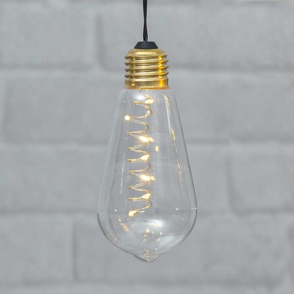 STAR TRADING Lampe déco LED Glow vintage minuteur