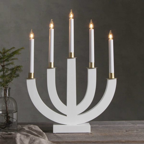 STAR TRADING Chandelier Eli blanc STAR TRADING
