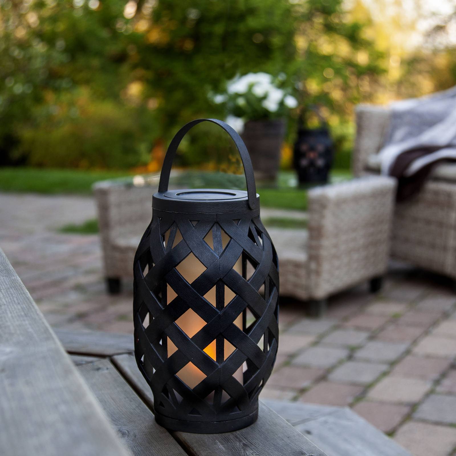 STAR TRADING Lanterne LED Flame Lantern