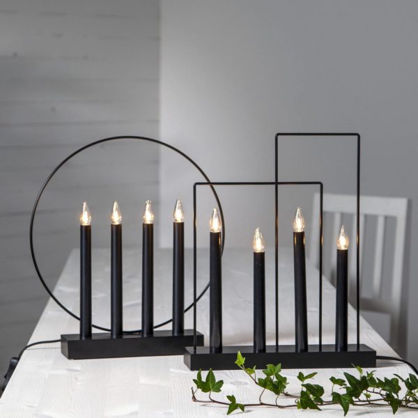 STAR TRADING Lampe déco fenêtre Glossy cadre
