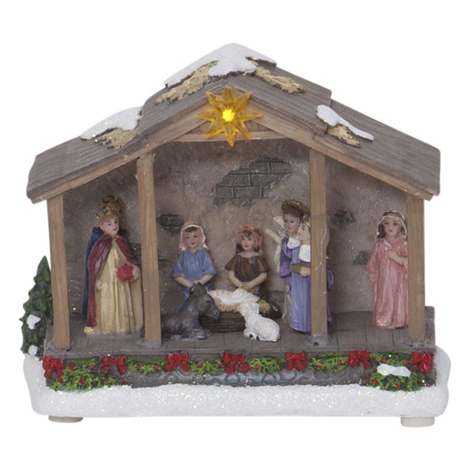 STAR TRADING Lampe décorative LED Nativity